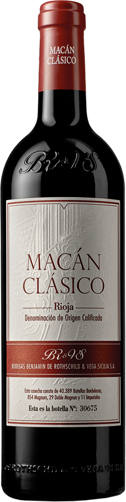 Macán Clásico* Bodegas BR&VS (Benjamin Rothschild & Vega Sicilia)